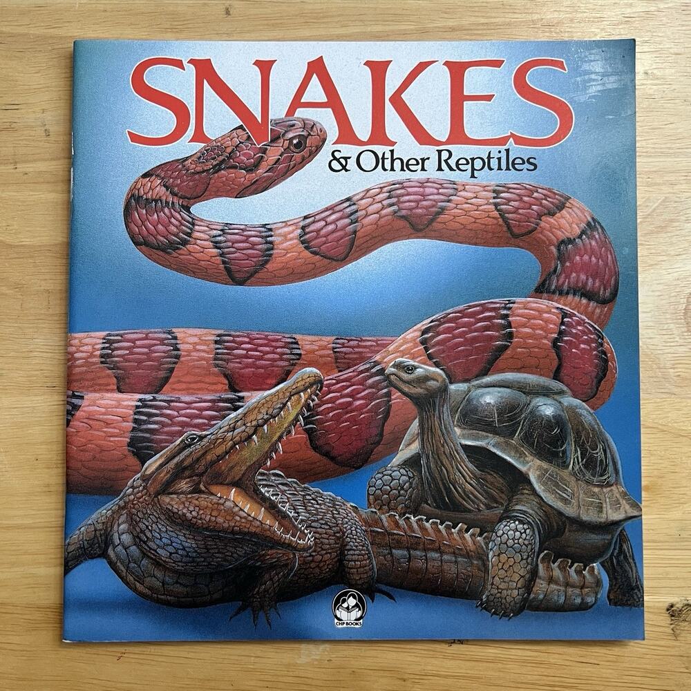 Snakes and Other Reptiles by Janet Stewart Chris Walker Paperback Book 1989